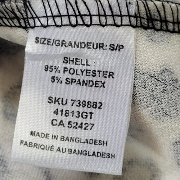 New Women Design Leopard Print Peplum Top Size S - Picture 6 of 6